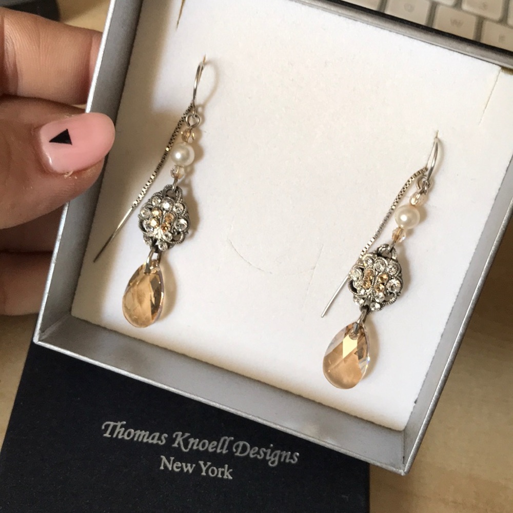 Thomas Knoll Designs Wedding earrings Kleinfelds